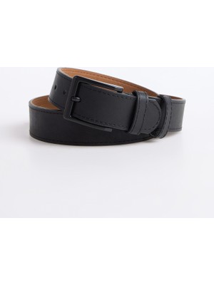 Discovery Expedition Erkek Kemer Dis-Analin Siyah 4 cm