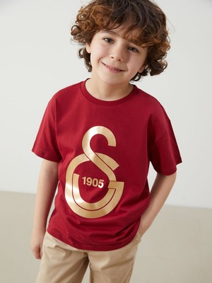 Lc Waikiki Yeni Sezon Galatasaray Baskılı Erkek Çocuk Tişört