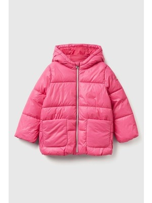 United Colors Of Benetton Kız Bebek 2NQRGN03V-25KB Mont Fuşya