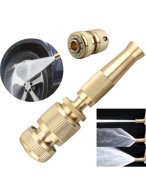 Layfhex Hortum Ucu Yüksek Basınçlı Tayzik Başlığı Araç Halı Bahçe Balkon Yıkama Aparatı