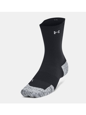 Under Armour Unisex 3'lü Crew Çorap Siyah-001 Ultra Hafif ve Hızlı Kuruyan Kumaş 1387043-001