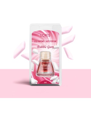 Loris Oto Parfümü 9 ml Cam Şişe Bubble Gum Koku ile Aracınızı Canlandırın