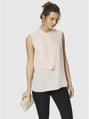 ROMAN Ön Detaylı Bluz Pudra Y9913004_055