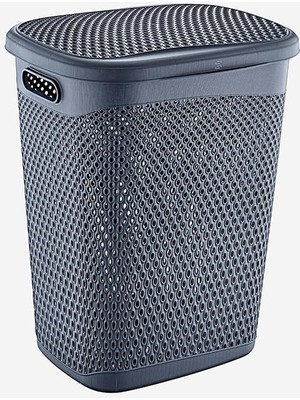 Katre Kirli Çamaşır Sepeti 55 Lt Antrasit