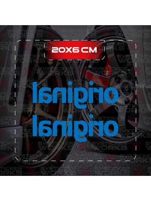 Original Yazılı Jdm Sticker Araba Laptop Motosiklet Sticker Yapışkanlı Folyo