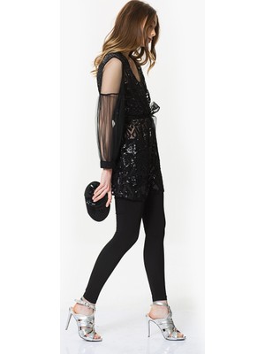 ROMAN Skinny Kadın Pantolon Siyah Y1712016_001