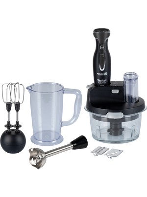 Tefal Powelix Activflow Expert 1500 Watt Cam Hazneli Blender Seti - Siyah