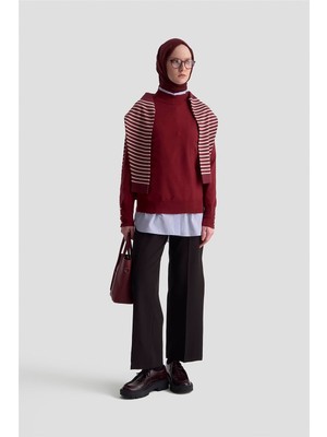 Armine Yüksek Bel Pantolon 25KM1024 Siyah