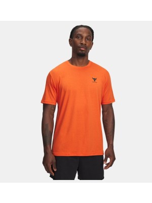 Under Armour Erkek Ua Project Rock Simple Branded Kısa Kollu T-Shirt 1387797-844