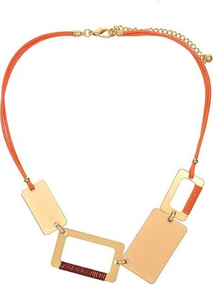 ROMAN İp Detaylı Kolye Standart Renk Y1986437_089