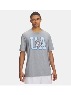 Under Armour Erkek Ua College Crest Logo Kısa Kollu T-Shirt 6005611-035