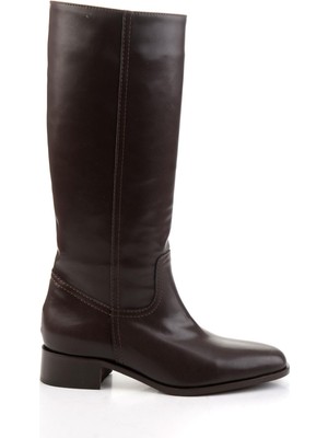 Bambi Kahve  Kadın Çizme K03246280309