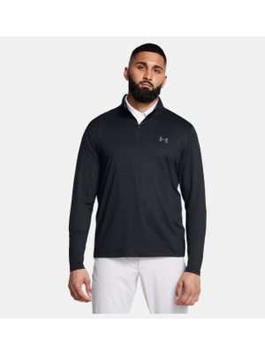 Under Armour Erkek UA MatchPlay 1/4 Fermuarlı Uzun Kollu T-shirt