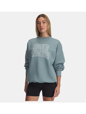 Under Armour Kadın Ua Rival Fleece Oversize Varsity Crew Sweatshirt 6007880-323