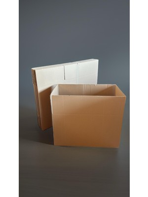 Esila Kağıtçılık 70X40X40 10’lu Çift Oluklu Boş Karton Koli, Taşınma Kolisi Eşya Kolisi Çeyiz Kolisi ve Taşınma Seti