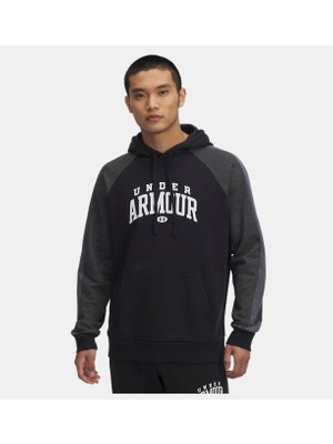 Under Armour Erkek UA Rival Fleece Colorblock Kapüşonlu Sweatshirt