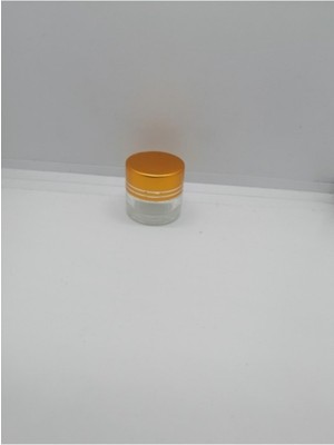 Ziylan 5cc Şeffaf Cam Krem Kutusu,boş Kutu,kozmetik Kutusu,50 Adet