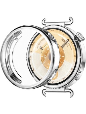 Nezih Case Huawei Watch Gt 6 41MM Uyumlu Tpu (Yumuşak Silikon) Kasa Koruyucu