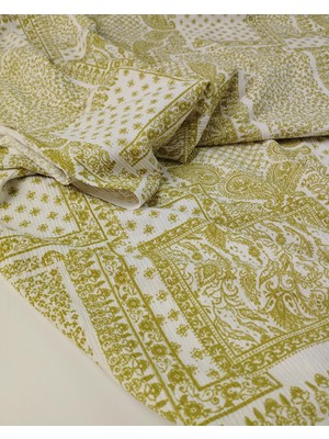 Kumaş Parça Otantik Desen Irmak Örme Jarse (En 160 cm x Boy 335 Cm)