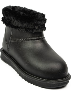 Minican 350 Siyah Eva Kız Çocuk Yağmur Botu