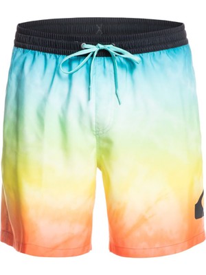 Quiksilver Everyday Faded Logo Volley 17 Erkek Siyah Volley Short