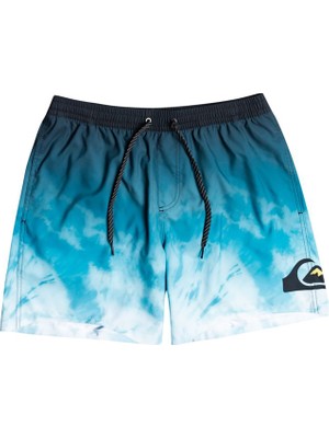 Quiksilver Everyday Faded Logo Volley 17 Erkek Siyah Volley Short