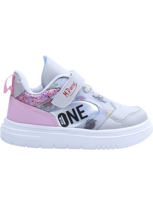 Kız Çocuk Cırtlı Sneaker 251-3402
