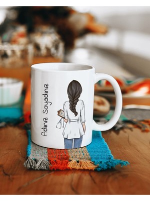 Kişiselleştirilebilir Doktor Baskılı Kupa Bardak