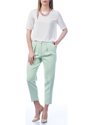 ROMAN Yarım Paça Pantolon Su Yeşili Y1512038_235