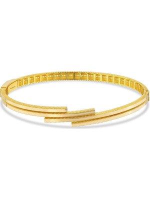 Assos Pırlanta Altın Tasarım Kelepçe - 14K