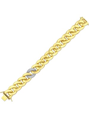 Assos Pırlanta Altın Zincir Bileklik - 14K