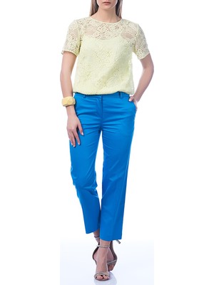 ROMAN Yarım Paça Pantolon Mavi Y1512060_036