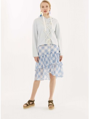 ROMAN Fırfırlı Etek Standart Renk Y1815068_089