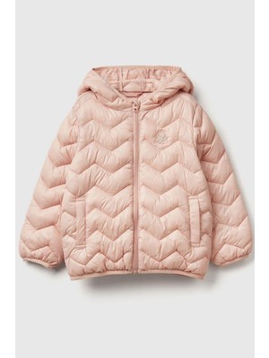 United Colors Of Benettonkız Bebek 21INGN02Z-25K Mevsimlik Mont Açık Pembe