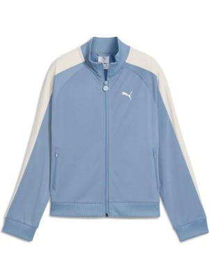 Puma T7 Always On Track Jacket-Cool Blue Eşofman Üstü-Mavi