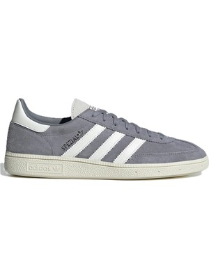 Adidas Originals Handball Spezial Leather Unisex Sneaker Hakiki Deri Unisex Günlük Spor Ayakkabı Gri