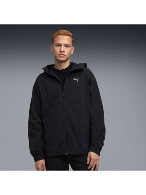 Puma Pumatech Woven Erkek Siyah Kapüşonlu Ceket