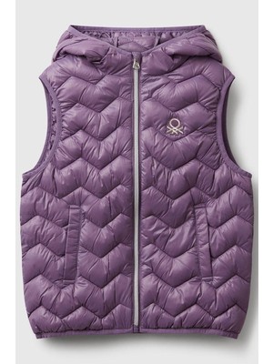 United Colors Of Benetton Kız Çocuk 21INCJ00Q-25K Yelek Mor
