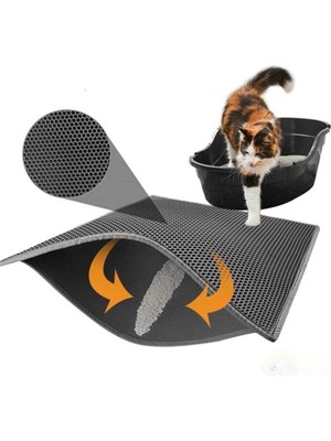 Neonova Kedi Tuvalet Önü Paspası Büyük Boy