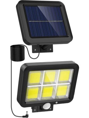 Güneş Enerjili 120 Cob LED AYDINLATMA/GT-SL09