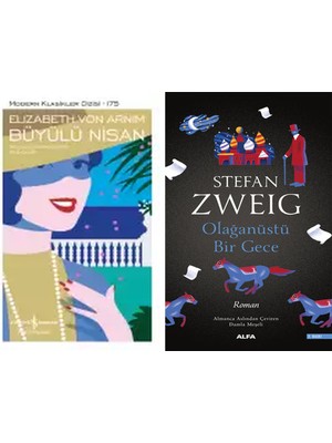 Alfa Yayınları Büyülü Nisan – Sert Kapak + Olağanüstü Bir Gece