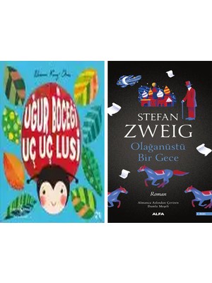 Alfa Yayınları Uğur Böceği Uç Uç Lusi + Olağanüstü Bir Gece