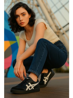 Etayger E-3149-3175 Smb Siyah Beyaz Unisex Sneaker Spor Ayakkabı