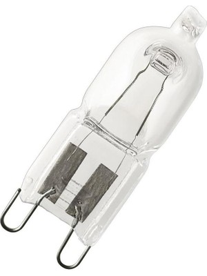 Special Oven Halogen-Backofenlampe, G9-Sockel, Dimmbar, 25 Watt, Warmweiß - 2700K, Für Über 200 Grad Einsetzbar