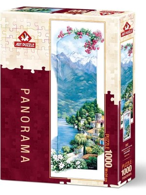 Puzzle Akdeniz Sabahı 1000 Parça Panorama Puzzle