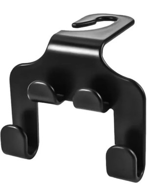 Araç Içi Koltuk Arkası Organizer | 4'ü 1 Arada Kanca, Çanta Askısı, Telefon Tutucu | Evrensel Koltuk Kancası | Araba Düzenleyici Askı Aparatı