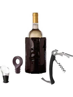 Fit Vacu Vin Klasik Şarap Seti 4 Parça - Kutulu