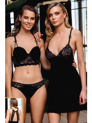 Eterella 1312  Sütyen Külot Kombinezon Takım Kadın