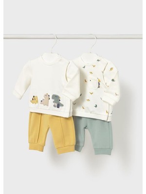 Mayoral Erkek Bebek 4'lü Takım 0/18 Ay 2620