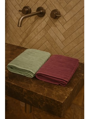 Lara Lisa Collection 2 Adet 70X140 Doğal Penye Ipinden Üretilmiş Banyo Havlusu Suyu Çabuk Emer Uzun Yıllar Yumuşak Kalır